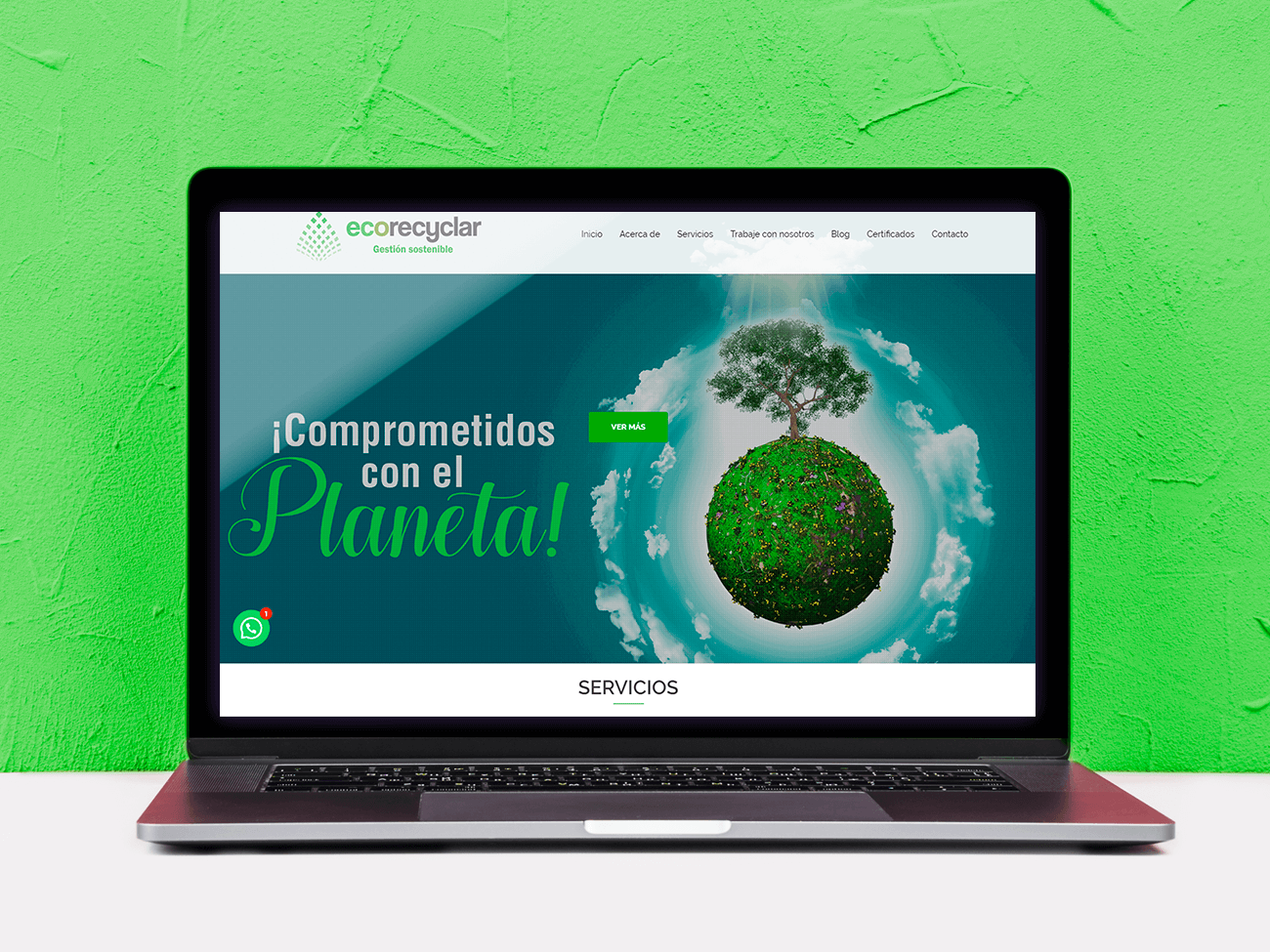 Portfolio-sitio-web-Ecorecyclar